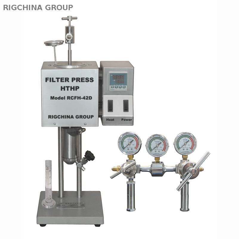 HPHT Filter Press Model HFP-71C,Double Capped Cell for Cement Screens